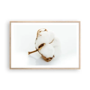 Poster in light oak frame - Soft By Nature - 91x61 cm