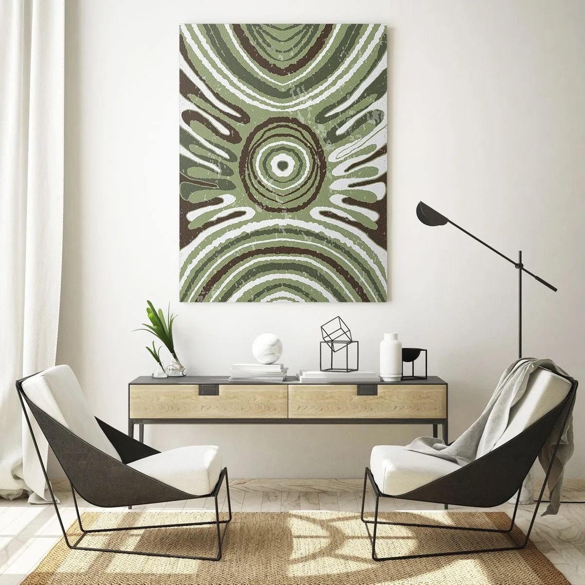 Glass picture - Explosion of Emotions - 50x70 cm