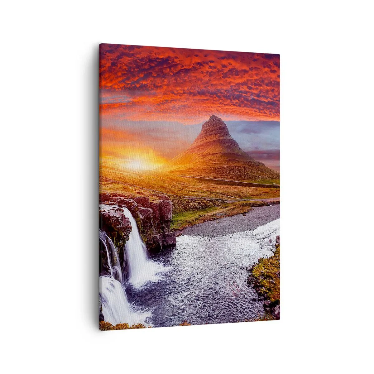 Canvas picture - View of Middle-Earth - 50x70 cm
