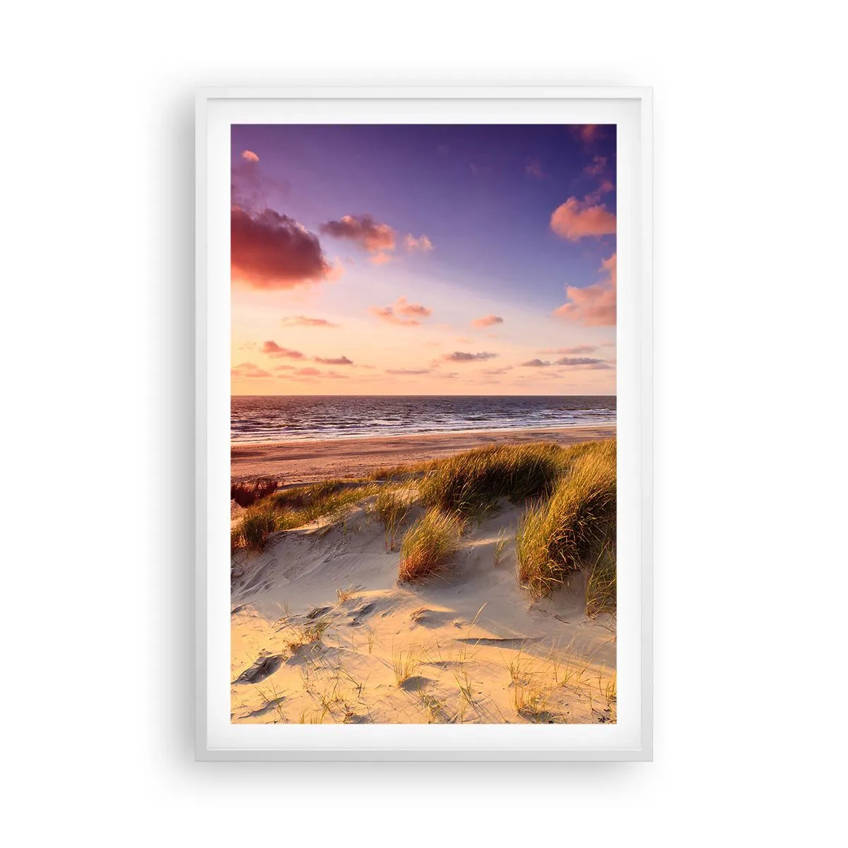 Poster in white frmae - Air Smells of Summer - 61x91 cm