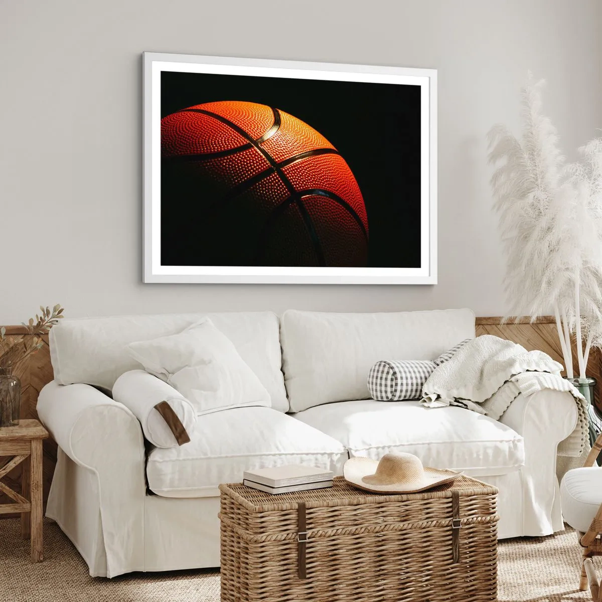 Poster in white frmae - Beautiful Like a Planet - 91x61 cm