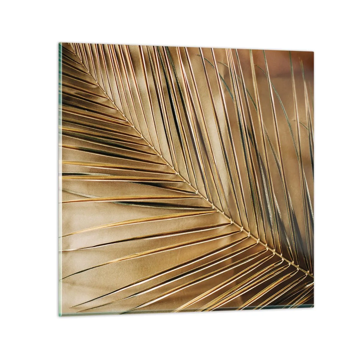 Glass picture - Natural Colonnade - 40x40 cm