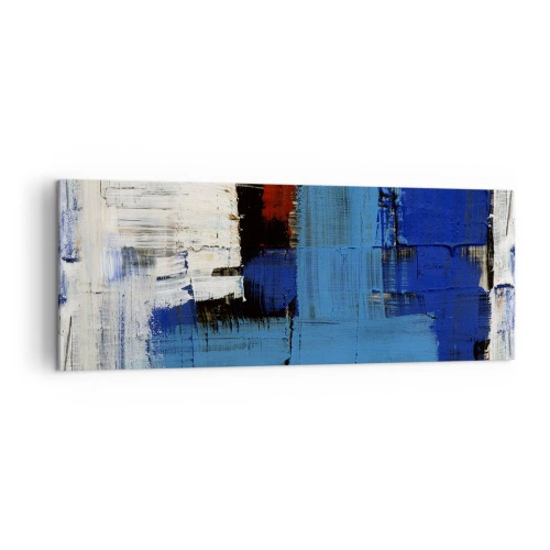 Canvas picture - The Secret of Blue - 140x50 cm