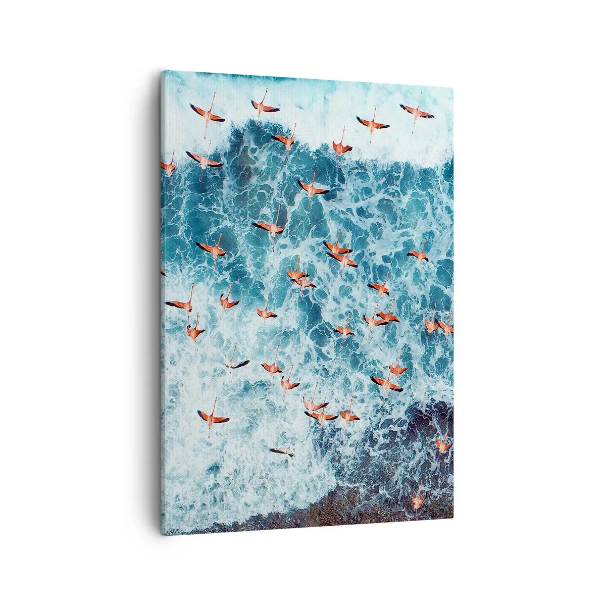 Canvas picture - Seaside Parade - 50x70 cm