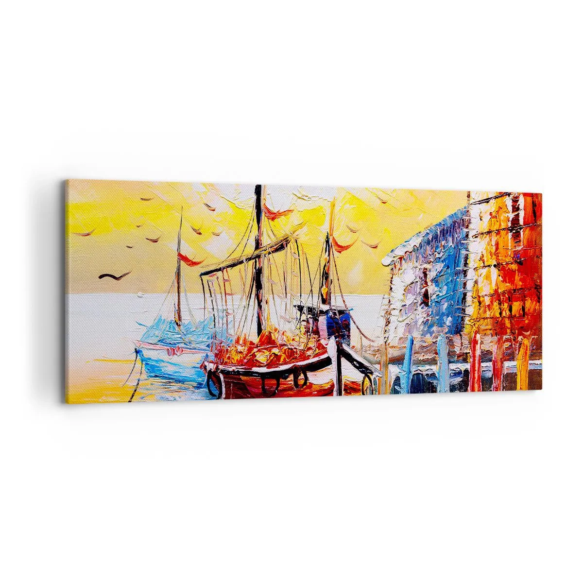 Canvas picture - Happy Comeback - 120x50 cm
