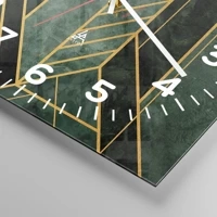 Clock face with numbers