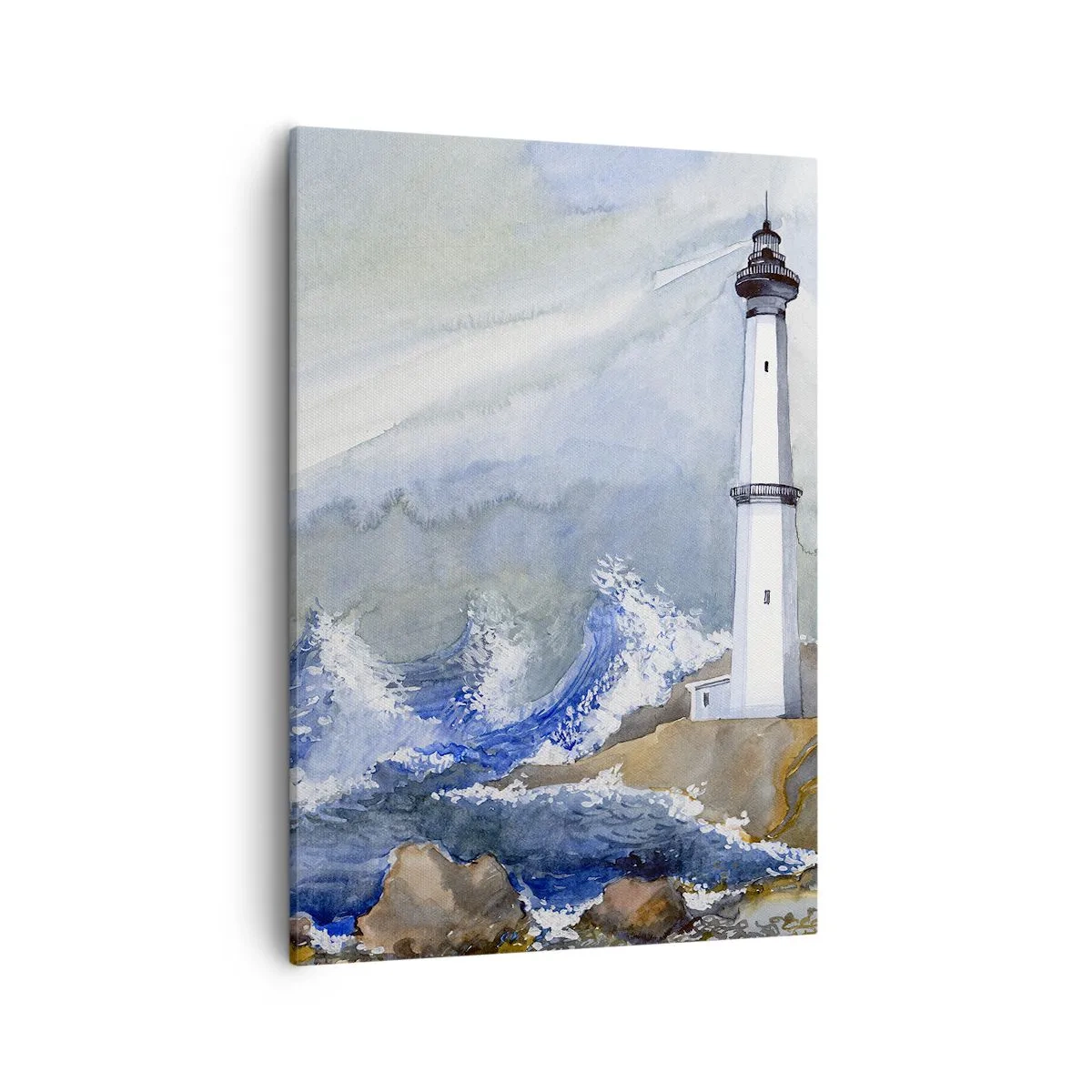 Canvas picture - Against Darkness and Storm - 50x70 cm