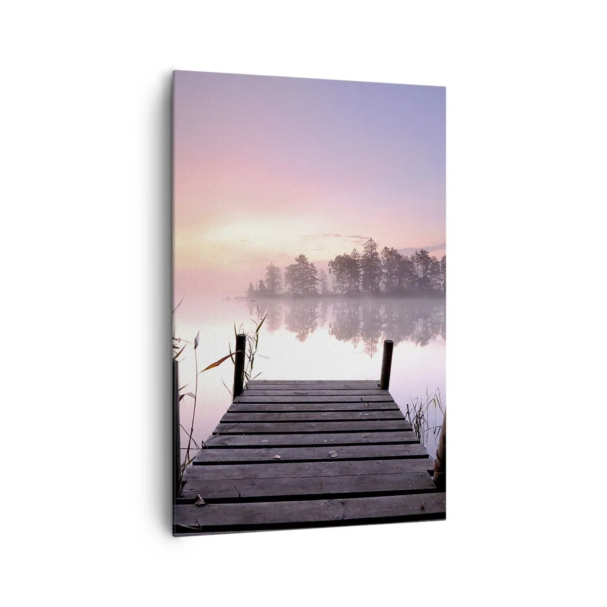 Canvas picture - Out from a Lilac Fog… - 80x120 cm