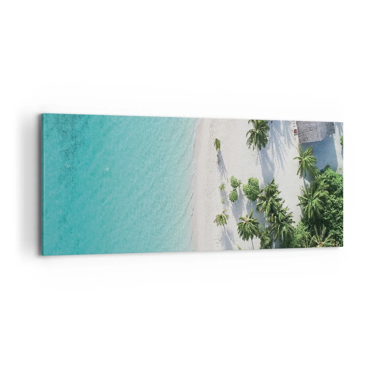 Canvas picture - Holidays in Paradise - 120x50 cm