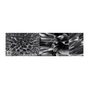 Photo Wallpaper Sample Premium Sand - It Can's Be Any Sharper - 3D, Modern, Three-dimensional - 100x30 cm