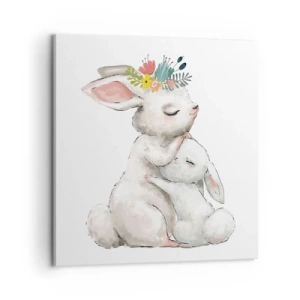 Canvas picture - There's No Place Like at Mum's - 60x60 cm