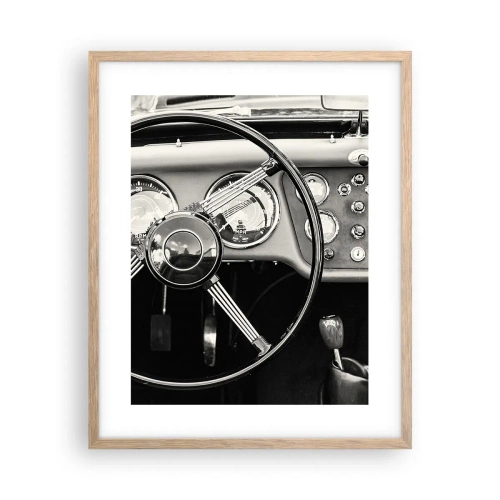 Poster in light oak frame - Collector's Dream - 40x50 cm