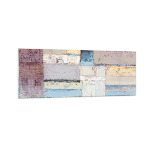 Glass picture - Calm of Geometry - 140x50 cm