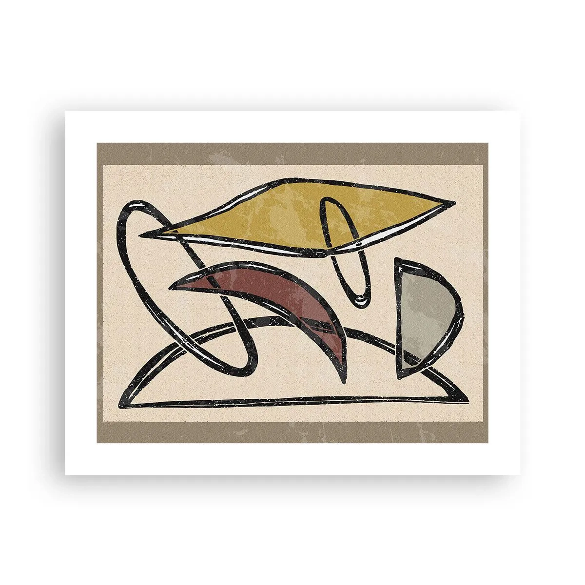 Poster - Verticals and Horizontals - 50x40 cm