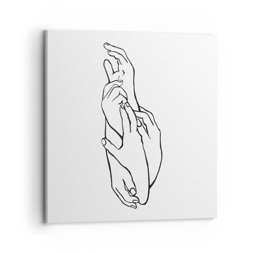 Canvas picture - Good Touch - 70x70 cm