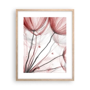 Poster in light oak frame - Before Takeoff - 40x50 cm