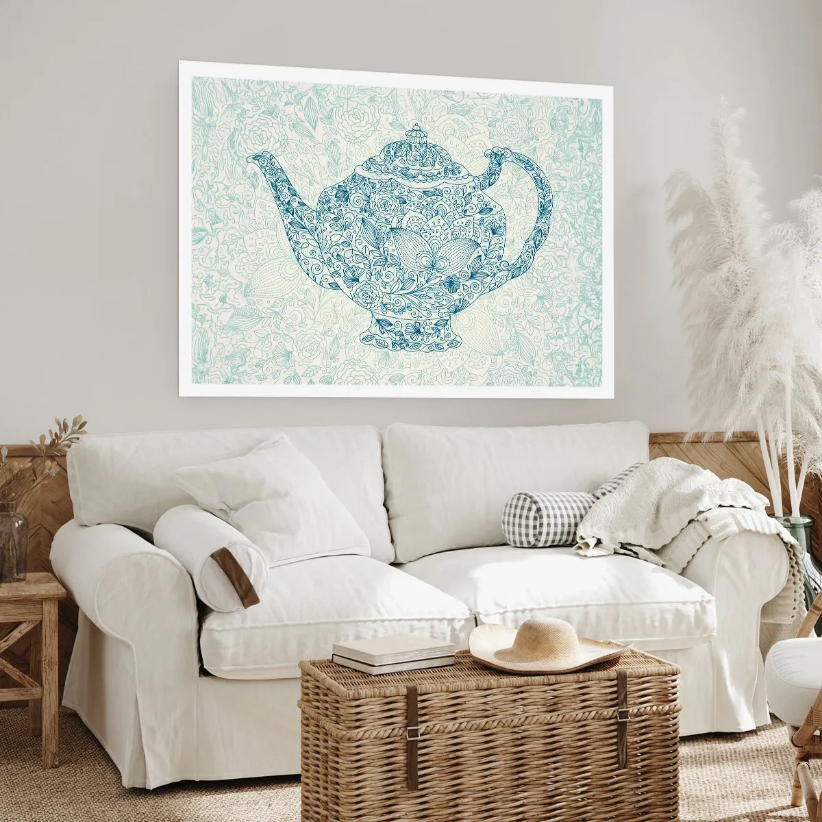 Poster - Charm of Tea - 91x61 cm