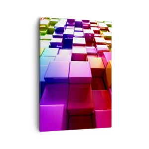 Canvas picture - Optical Harmony - 50x70 cm