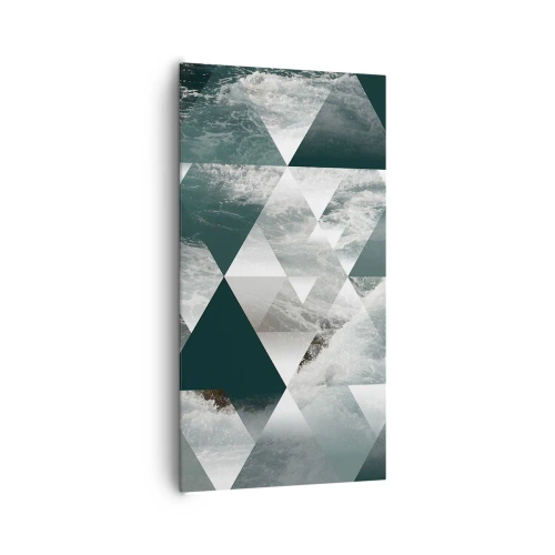 Canvas picture - Crystal Perspective - 65x120 cm