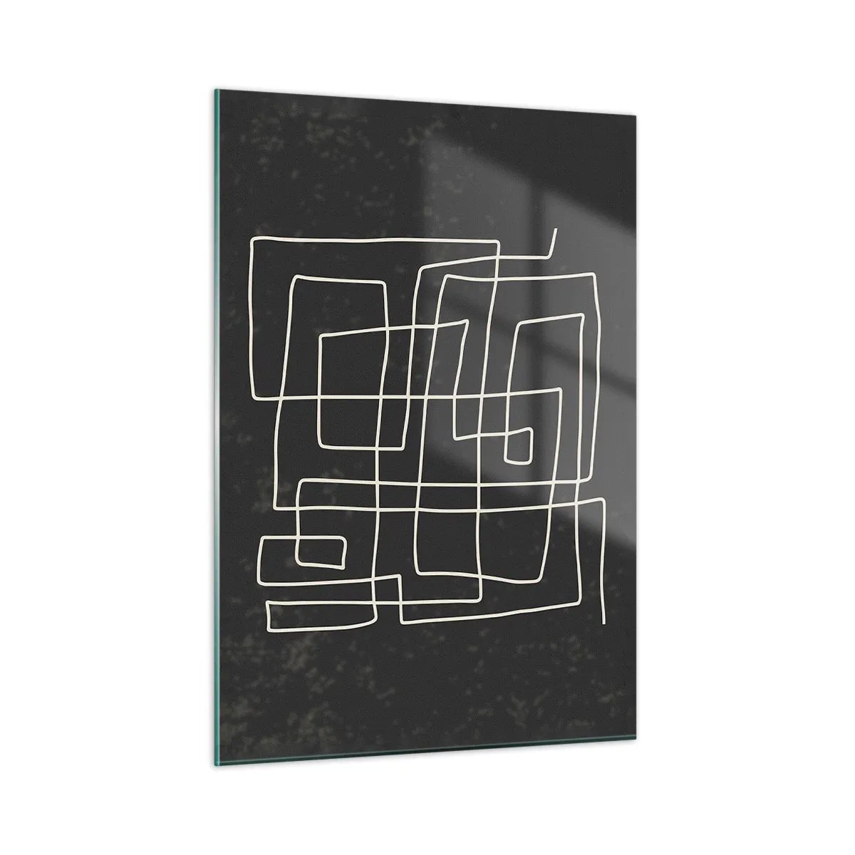 Glass picture - Not Too Straight - 50x70 cm