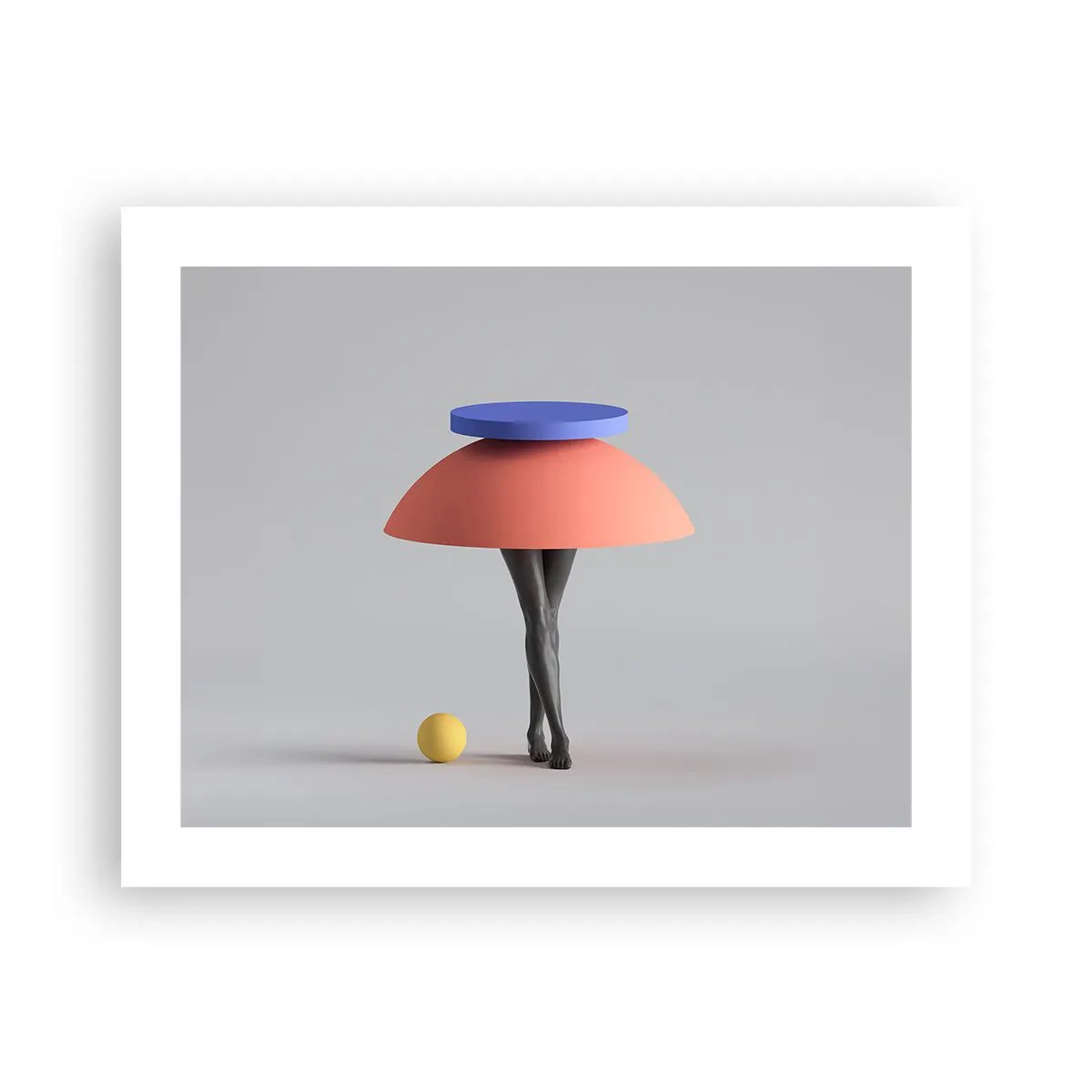 Poster - Surrealistic Composition - 50x40 cm