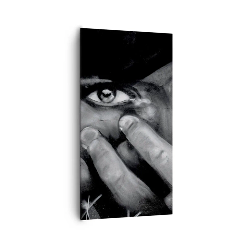 Canvas picture - I Won't Tell Who Painted It - 65x120 cm