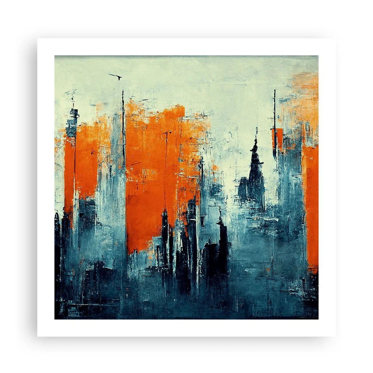 Poster - Modern Landscape - 60x60 cm