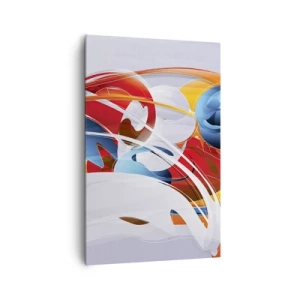 Canvas picture - Dance of Elements - 80x120 cm