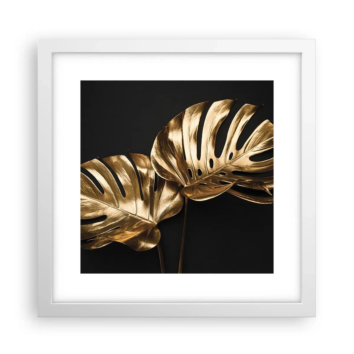 Poster in white frmae - Tresaures of Nature - 30x30 cm