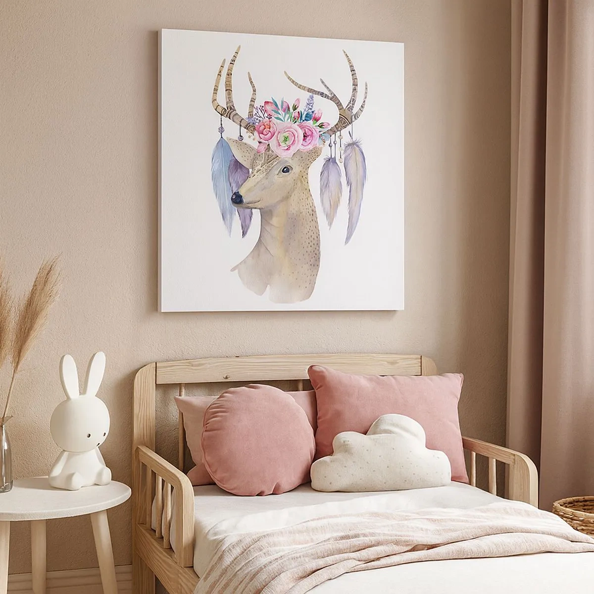 Canvas picture - Guide of the Soul - Gentle, Innocent - 30x30 cm