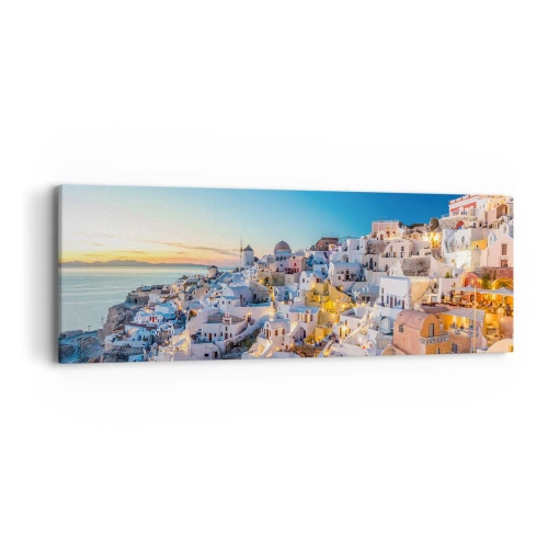Canvas picture - Essence of Greekness - 90x30 cm