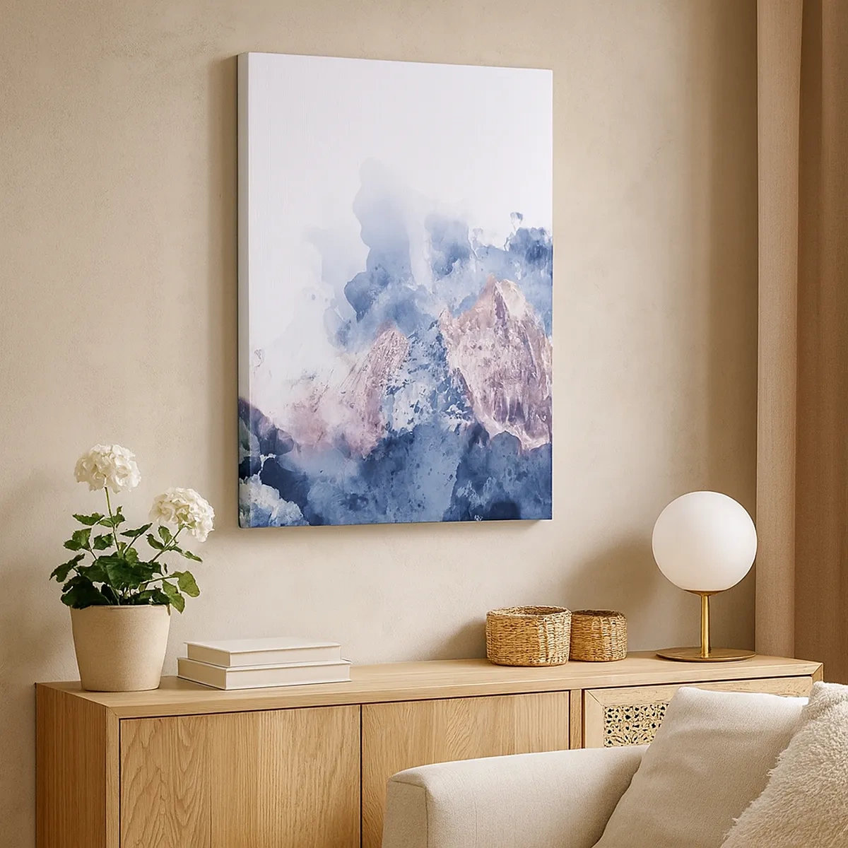 Canvas picture - Those Summits! - 50x70 cm