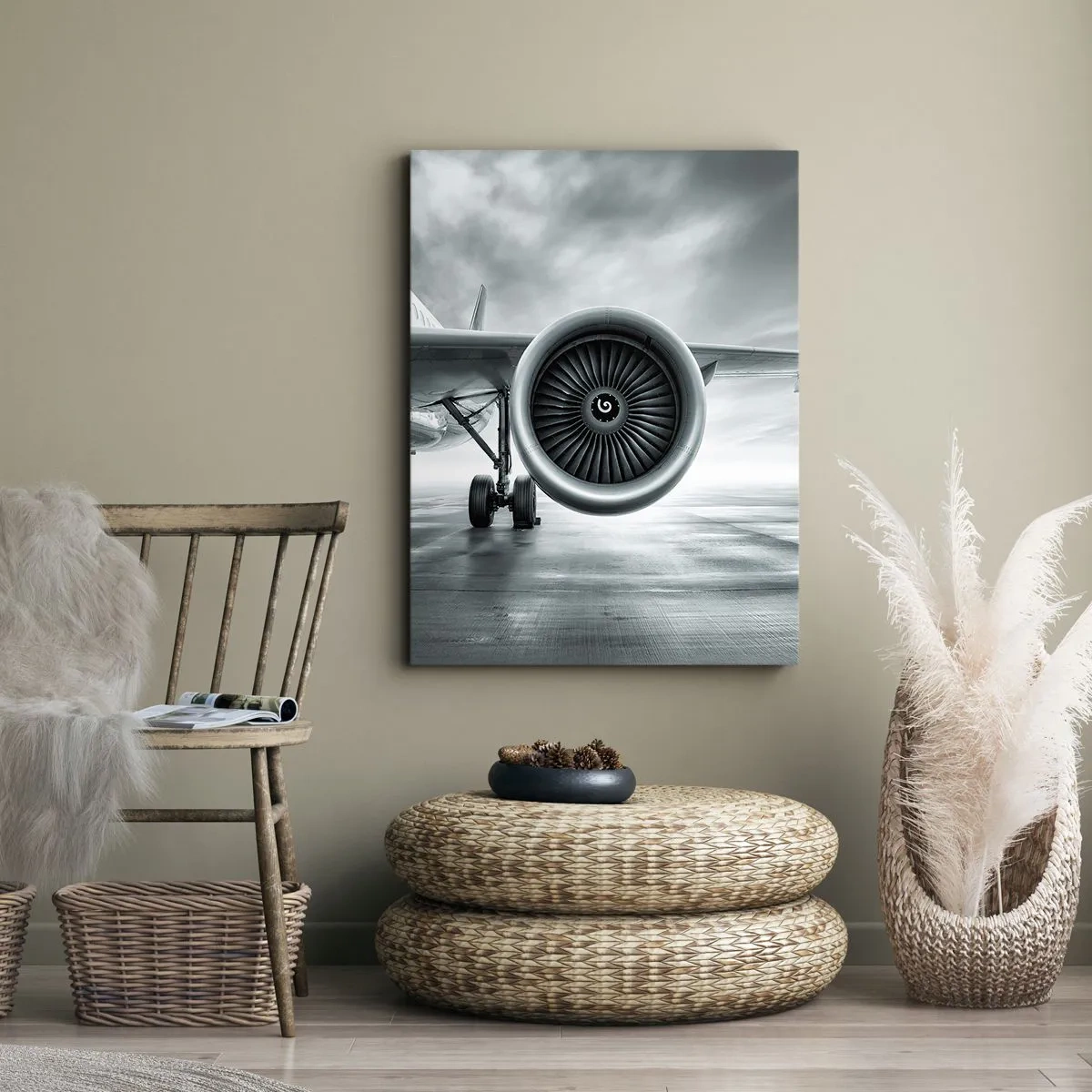 Canvas picture - There Is Power! - 45x80 cm