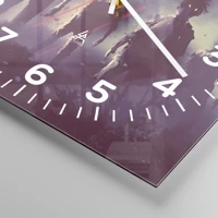 Clock face with numbers