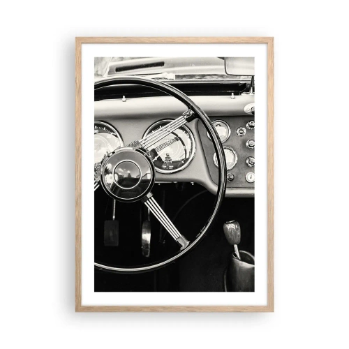 Poster in light oak frame - Collector's Dream - 50x70 cm