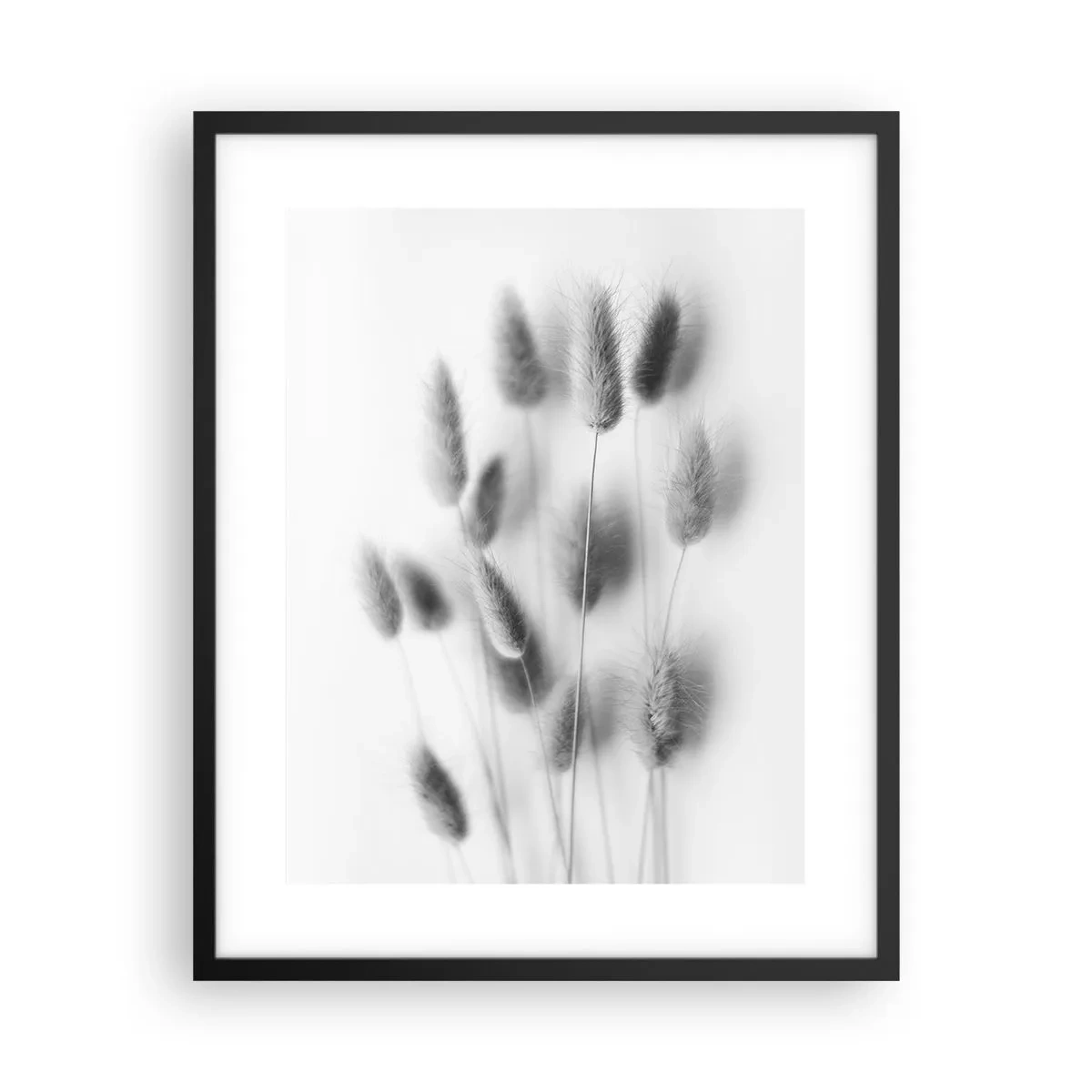 Poster in black frame - Her Softness Grass - 40x50 cm