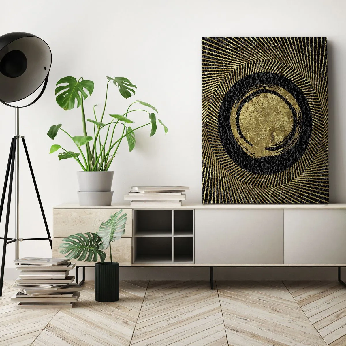 Canvas picture - Composition Glamour - 55x100 cm