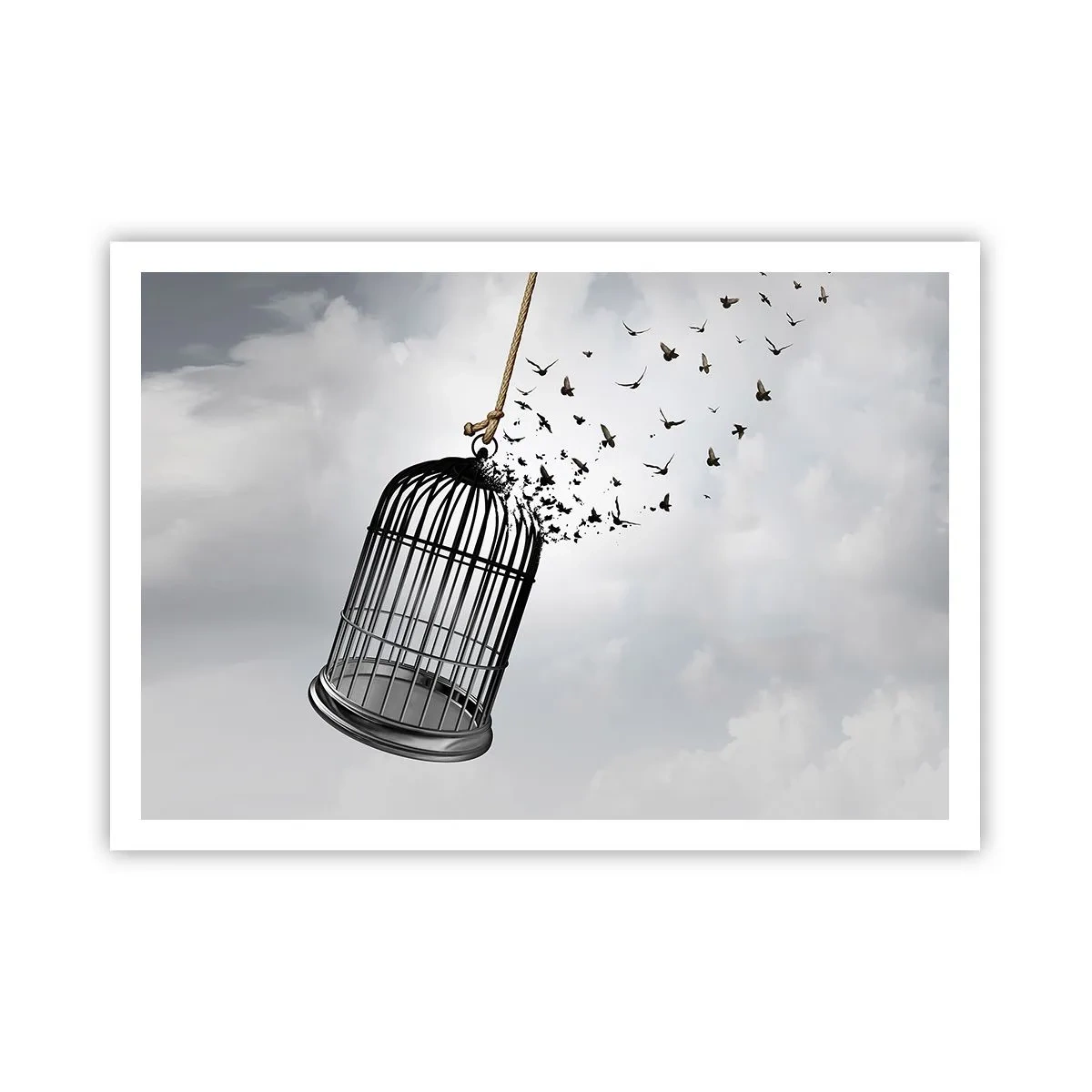 Poster - Faith…Hope…Freedom! - 100x70 cm