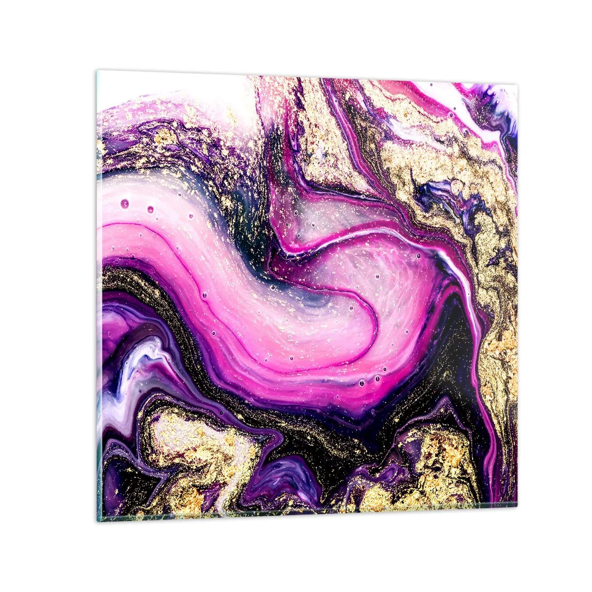 Glass picture - Behind the Scenes - 60x60 cm