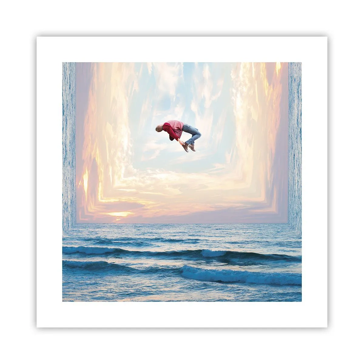 Poster - To Another Dimension - 40x40 cm