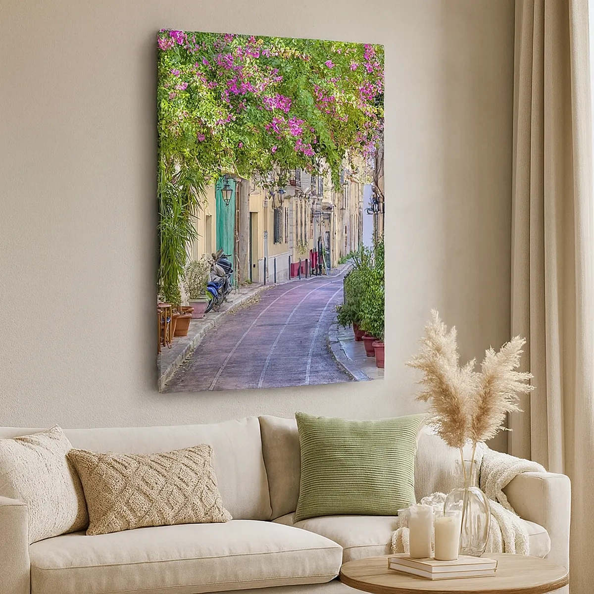 Canvas picture - Blooming Alley - 50x70 cm