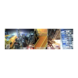 Photo Wallpaper Sample Standard Eco - Miracle in the Desert - City, Dubai, Architecture - 100x30 cm