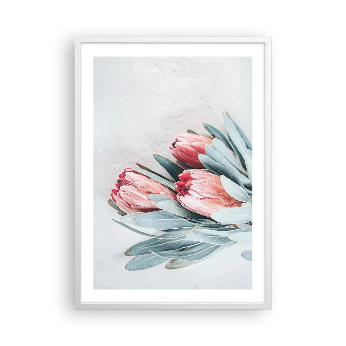 Poster in white frmae - Ashamed of Their Own Beauty - 50x70 cm