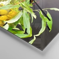 Clock face with lines