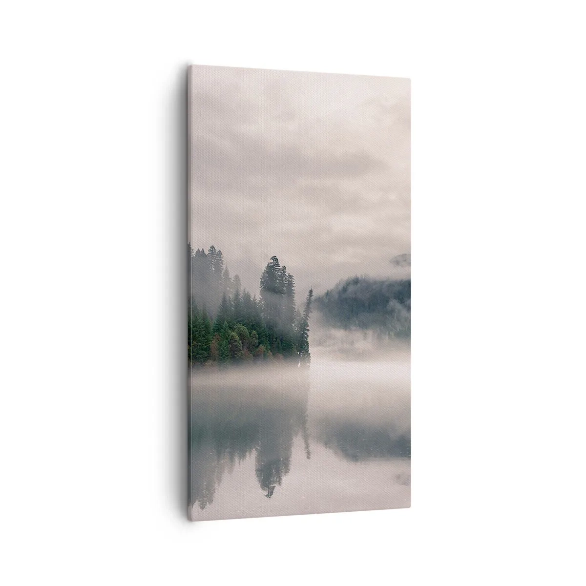 Canvas picture - Musing in the Fog - 55x100 cm