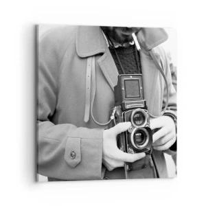 Canvas picture - In Retro Style - 70x70 cm