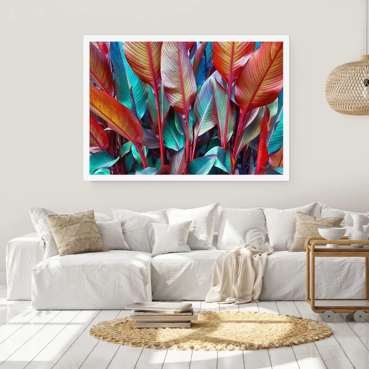 Poster - Colourful Thicket - 40x30 cm
