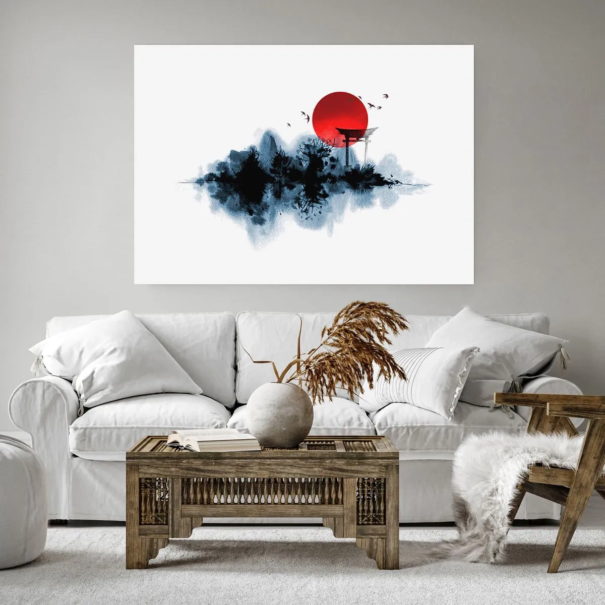 Poster - Japanese View - 50x40 cm