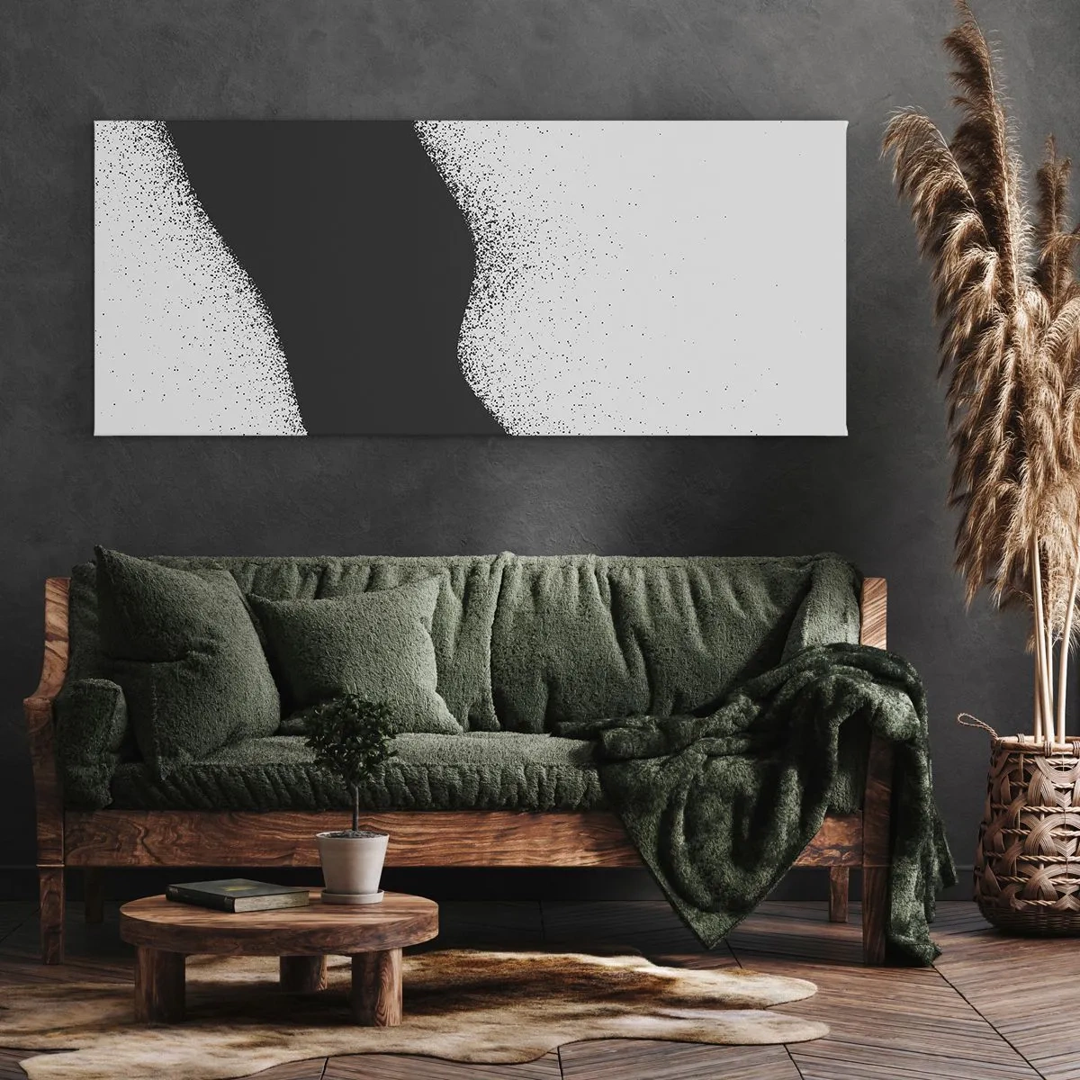 Canvas picture - Fluid Balance - 100x40 cm