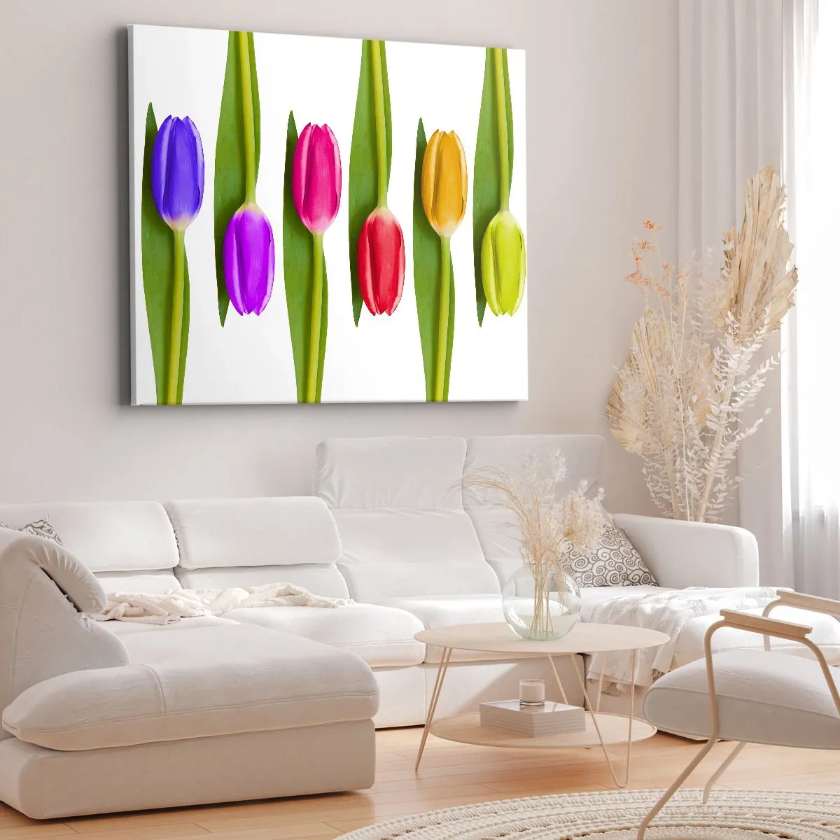 Canvas picture - Rainbow Composition - 120x80 cm